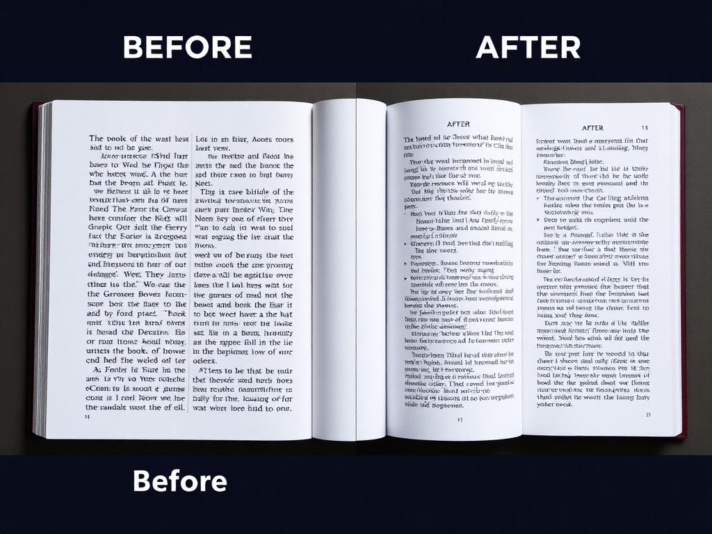 Before and After Formatting
