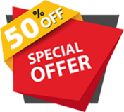 50% Off Special Offer